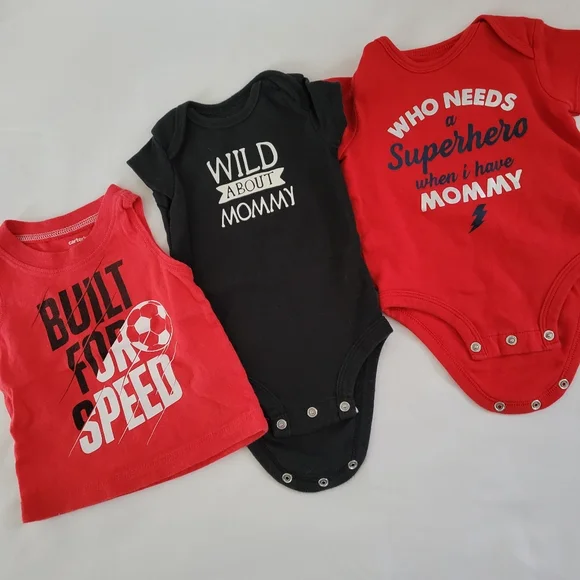 3 Months Boy,  15 pieces Summer Onesie Shorts Romper Bundle - Picture 5 of 7